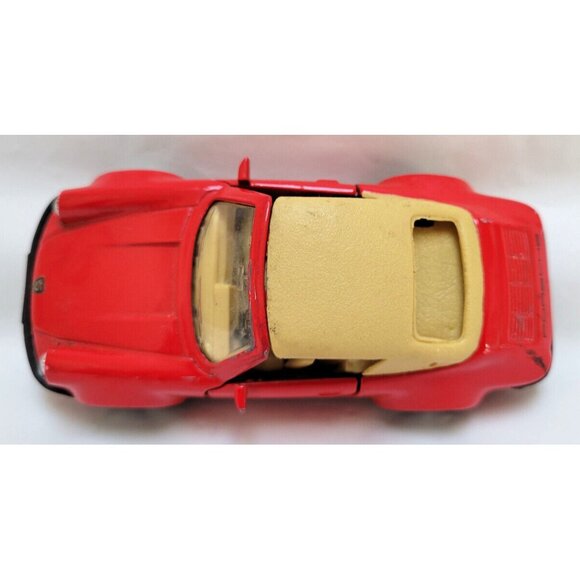 Maisto Porsche 911SC Red and Tan 1/36 Scale - READ - Picture 8 of 9